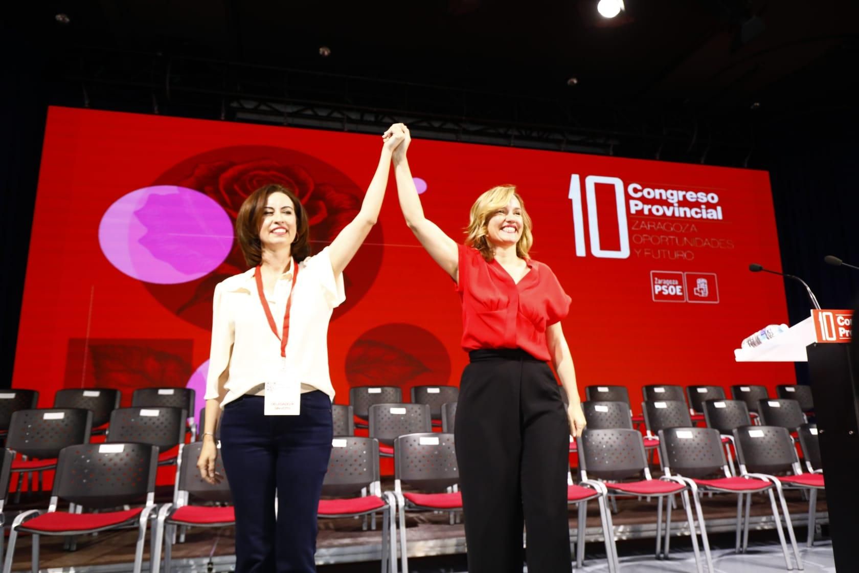 En imágenes | Los militantes eligen a la nueva Ejecutiva del PSOE en Zaragoza
