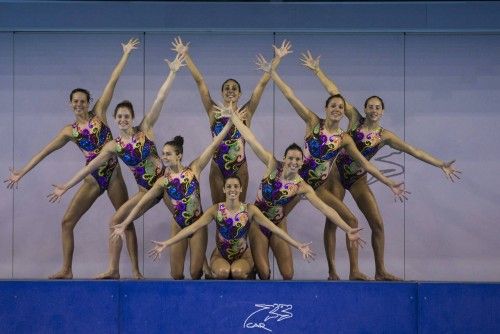 SESIÓN DE ENTRENAMIENTO DEL EQUIPO ESPAÑOL DE NATACIÓN SINCRONIZADA