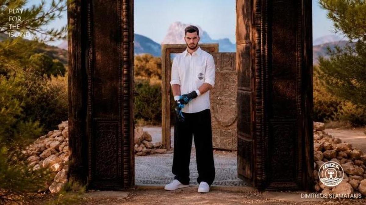 Dimitrios Stamatakis, el nuevo portero de la UD Ibiza
