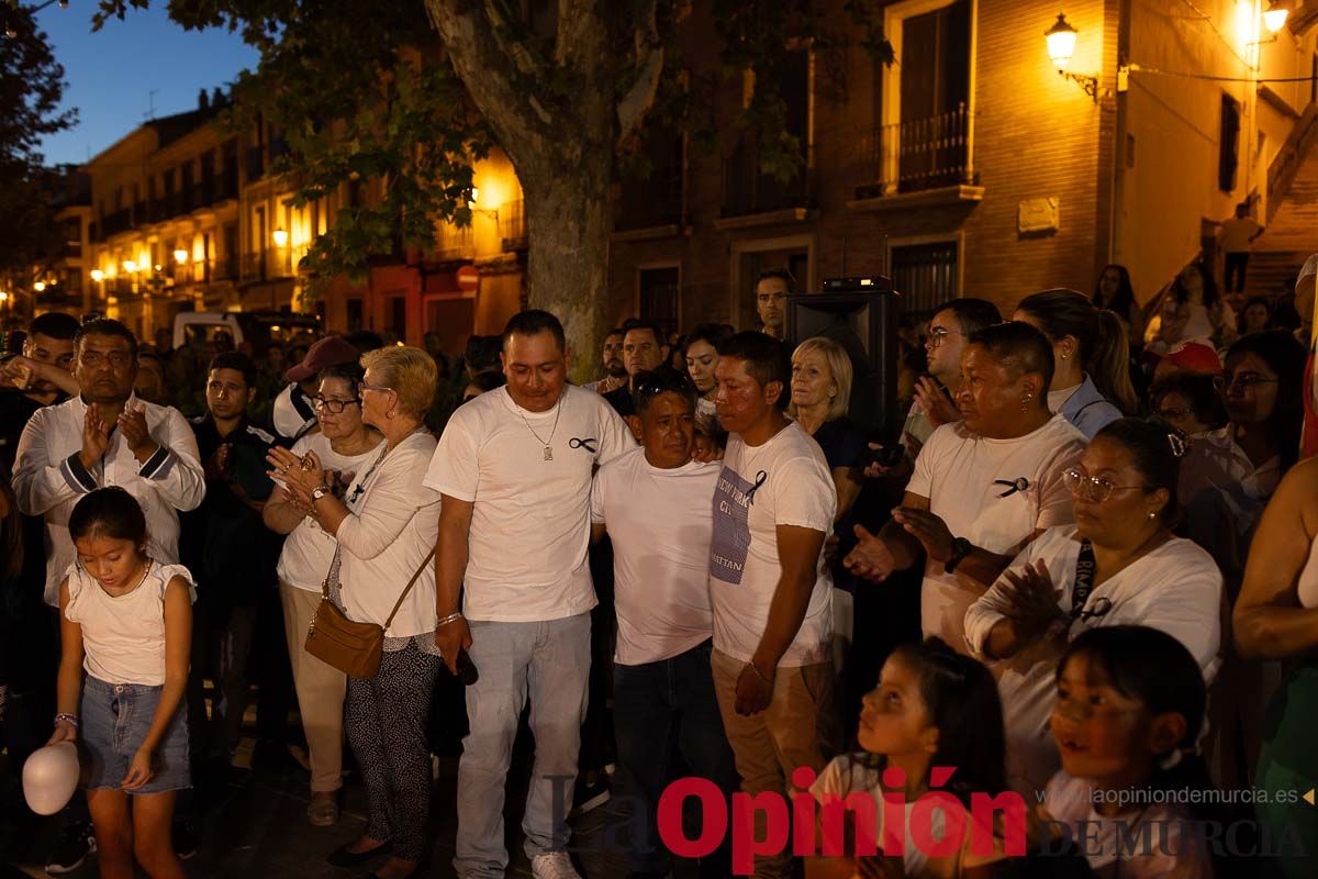 Homenaje a los cuatro fallecidos de Caravaca en el incendio de las discotecas de Murcia