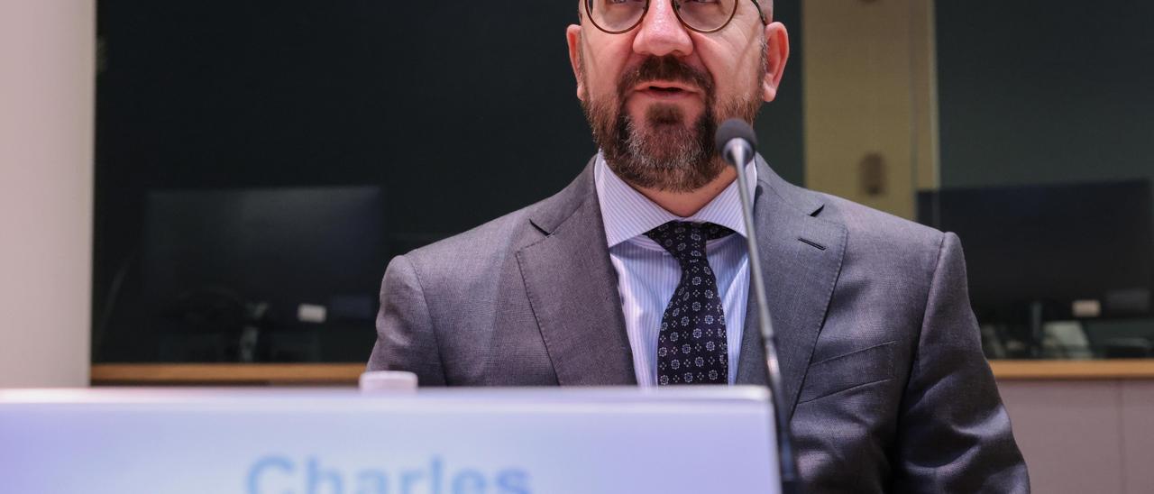 El presidente del Consejo Europeo, Charles Michel.