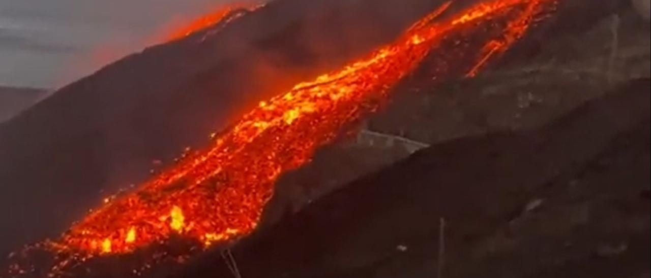 La erupción de La Palma, este sábado 11 de diciembre