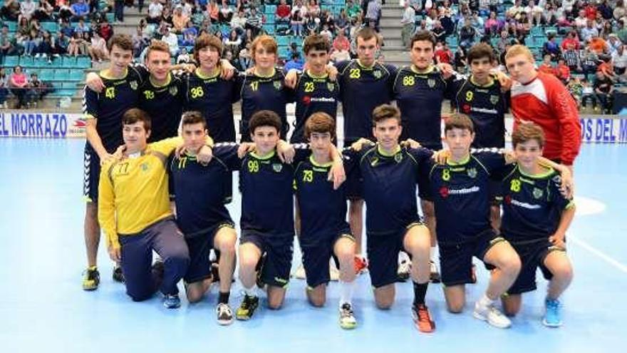 Equipo cadete del Luceros Cangas. // Gonzalo Núñez