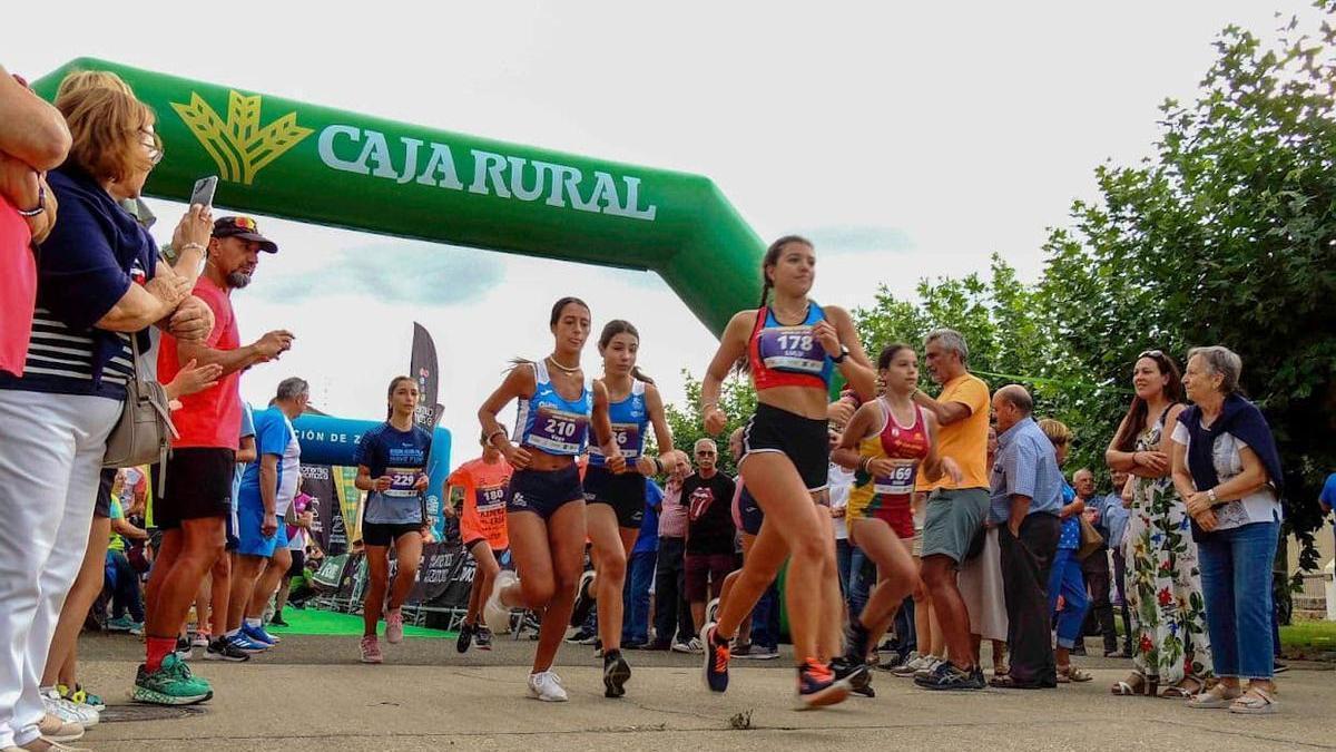 Imagen de una edición anterior de la cita deportiva en Morales del Rey.