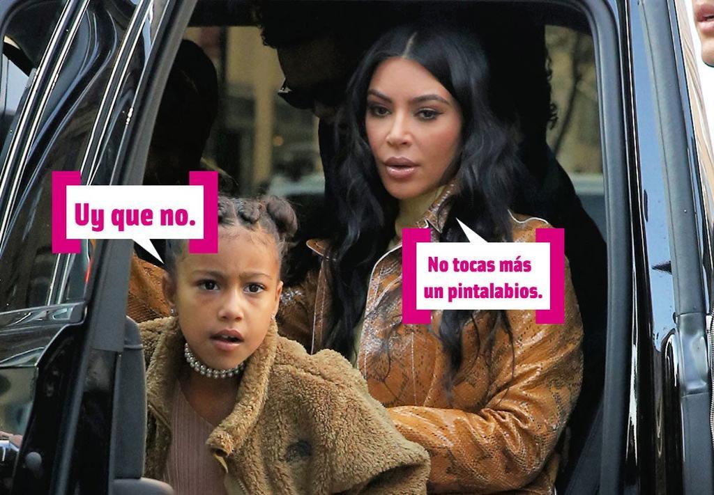 Kim Kardashian y North West