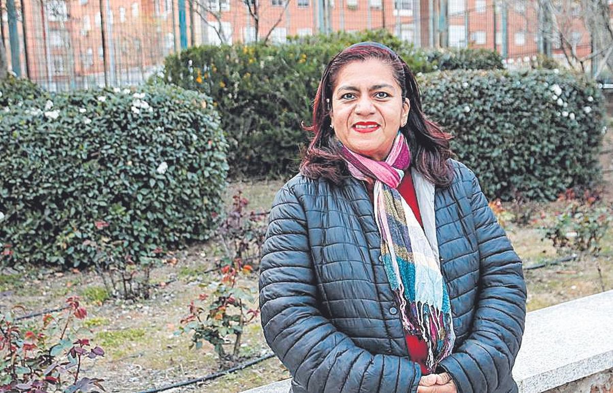 Karla Chavarría es trabajadora del hogar.