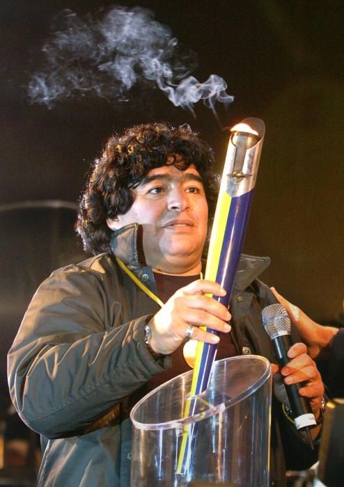 Las mejores imágenes de la vida de Maradona