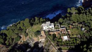 Vista aérea de la finca propiedad de Michael Douglas, en Valldemosa. 