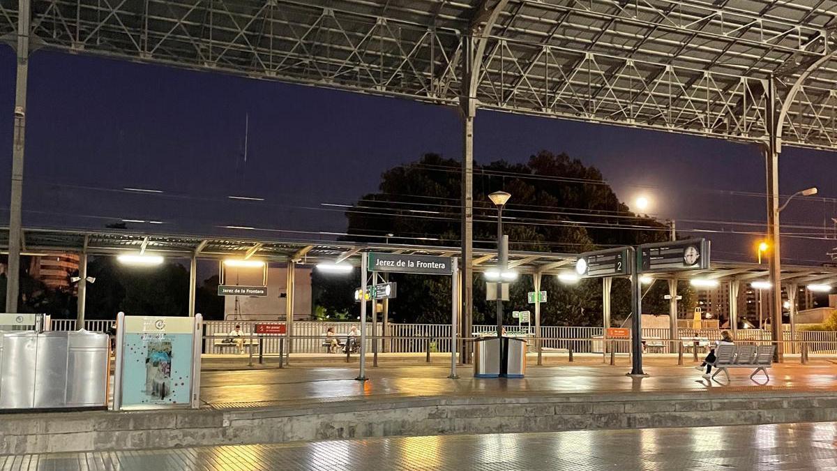 Imagen de la estación de Jerez.