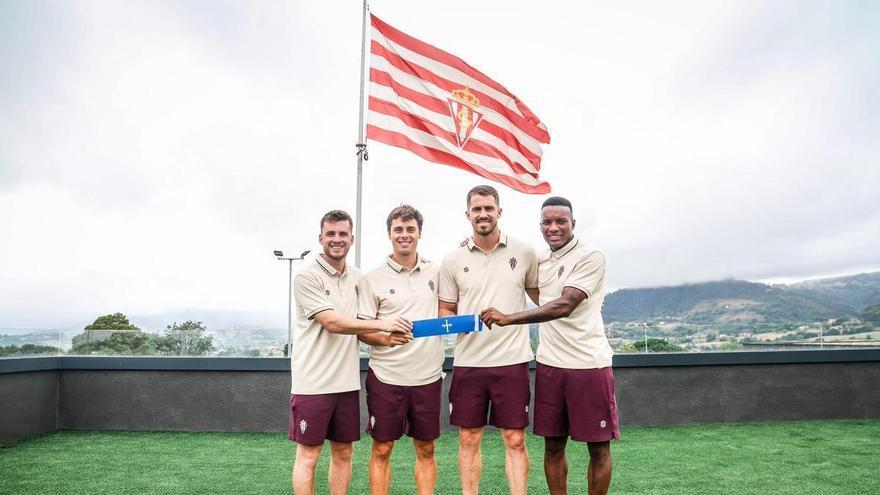 Guille Rosas, nuevo capitán del Sporting