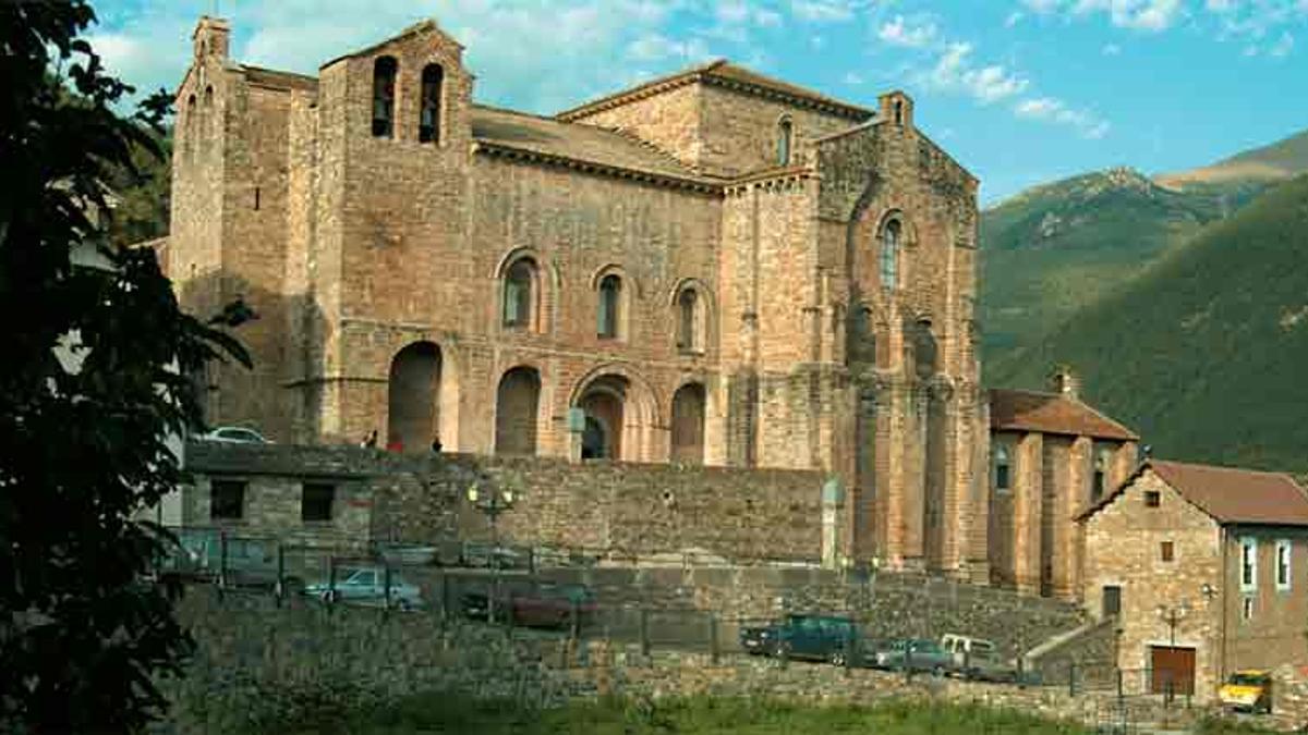 Monasterio de San Pedro, en Siresa.