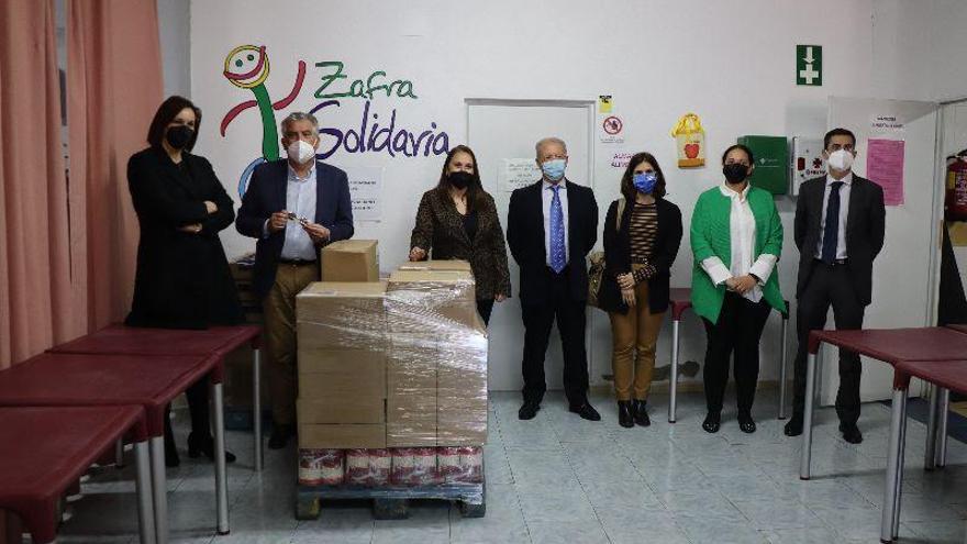 Zafra Solidaria recibe 3.000 kilos de alimentos