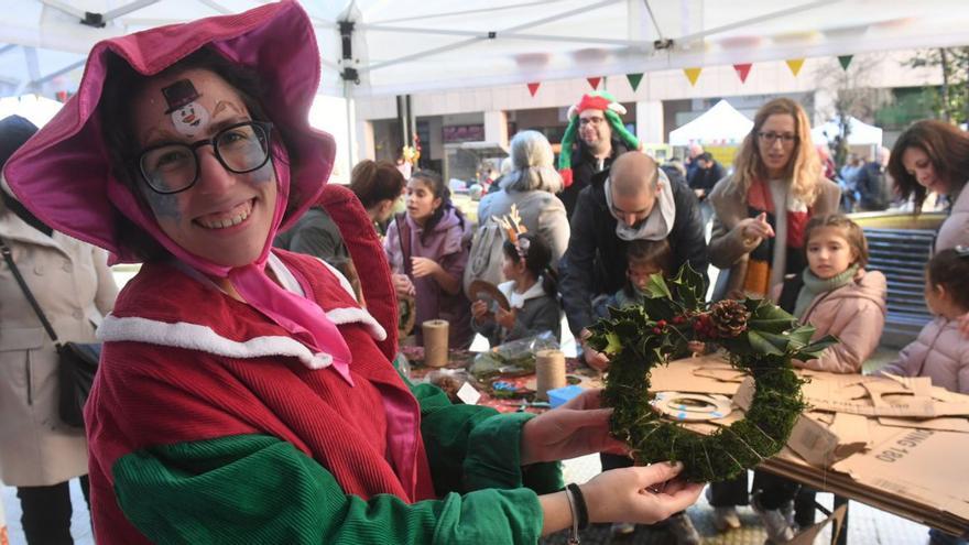 Un poblado para traer la Navidad en A Gaiteira