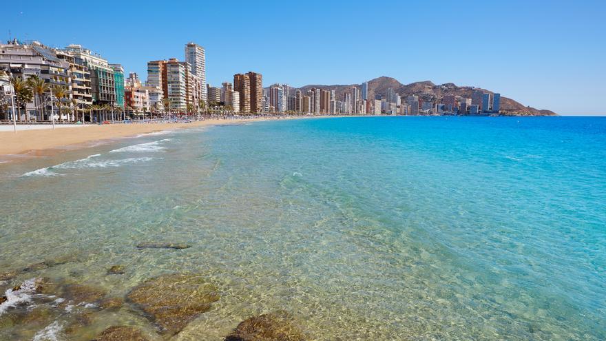 Playa de Levante (Benidorm).