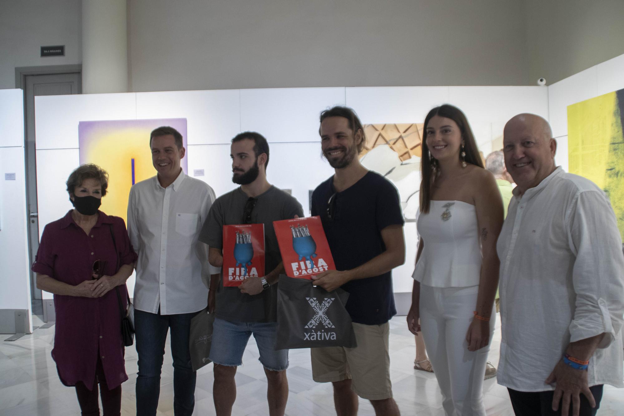 Inauguración de tres exposiciones en la Casa de la Cultura de Xàtiva