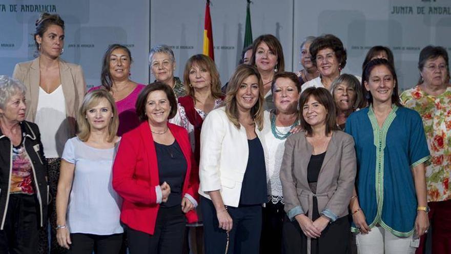 Susana Díaz reclama más fondos contra la violencia de género