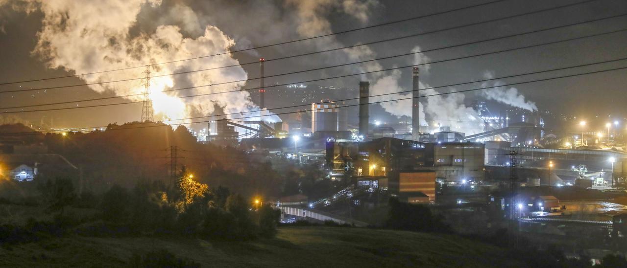 Fábrica de ArcelorMittal en Veriña (Gijón).