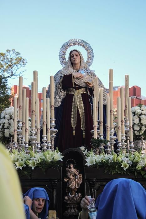 Procesión en el Colegio de Gamarra.