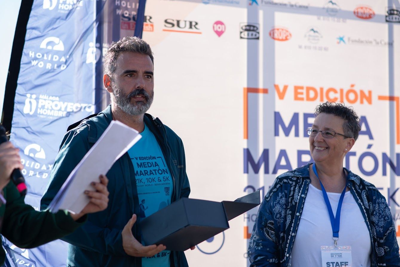 Una imagen de la VIII Carrera Litoral de Benalmádena.