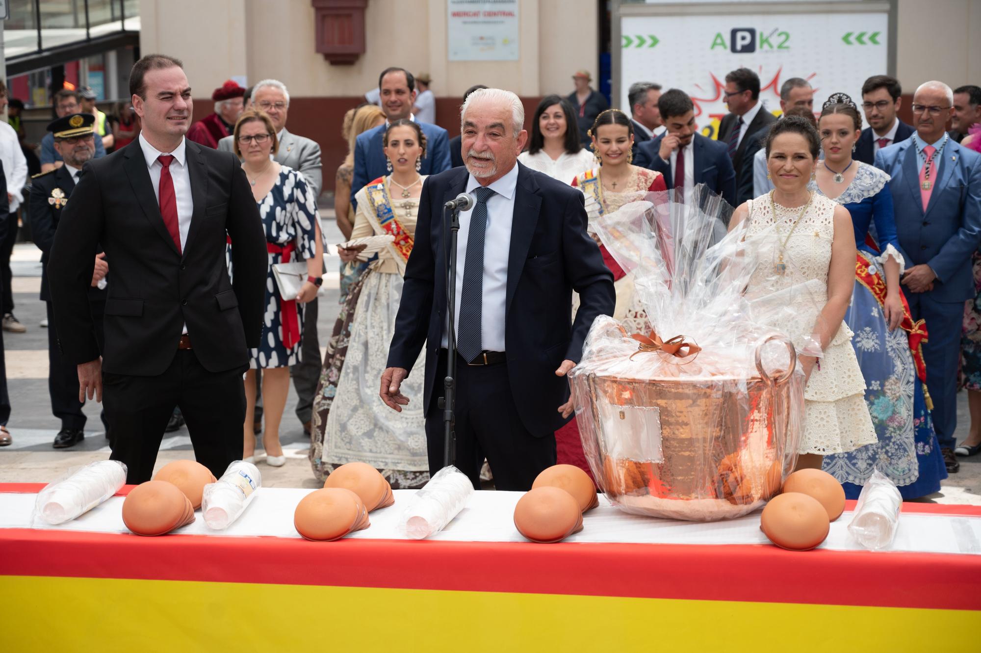 Revive el día grande de Santa Quitèria en Almassora con Les Calderes y la mascletà