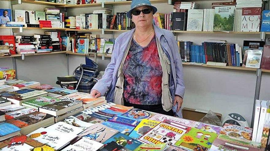 Gemma Beguer a la Fira del Llibre de València. | G.L.V.