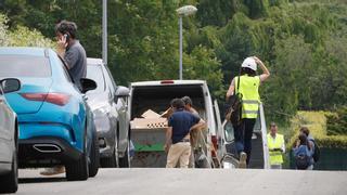 Fallece un trabajador aplastado por una hormigonera en Gijón: "Ha sido una fatalidad"