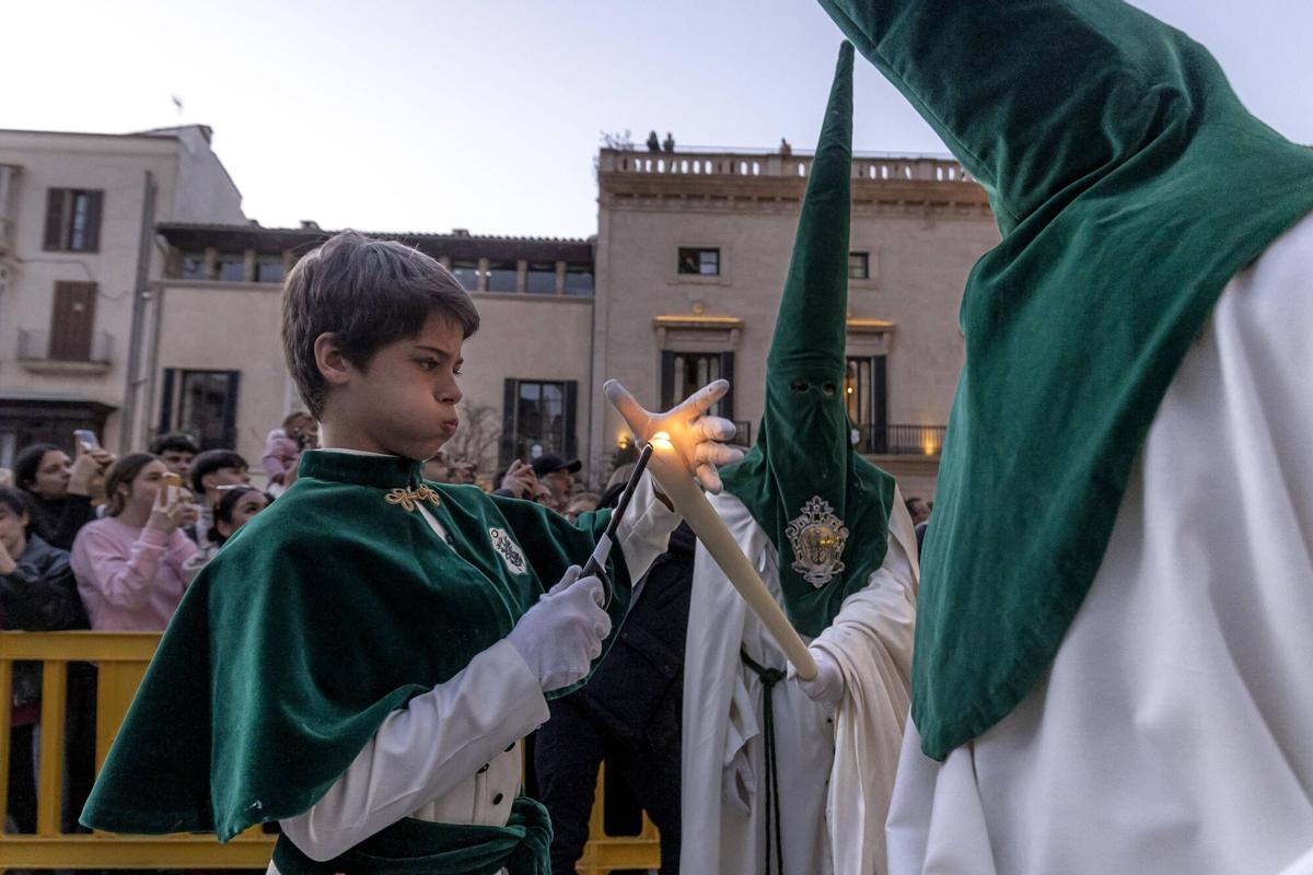 Arranca la Semana Santa con un cuarteto de procesiones en Palma