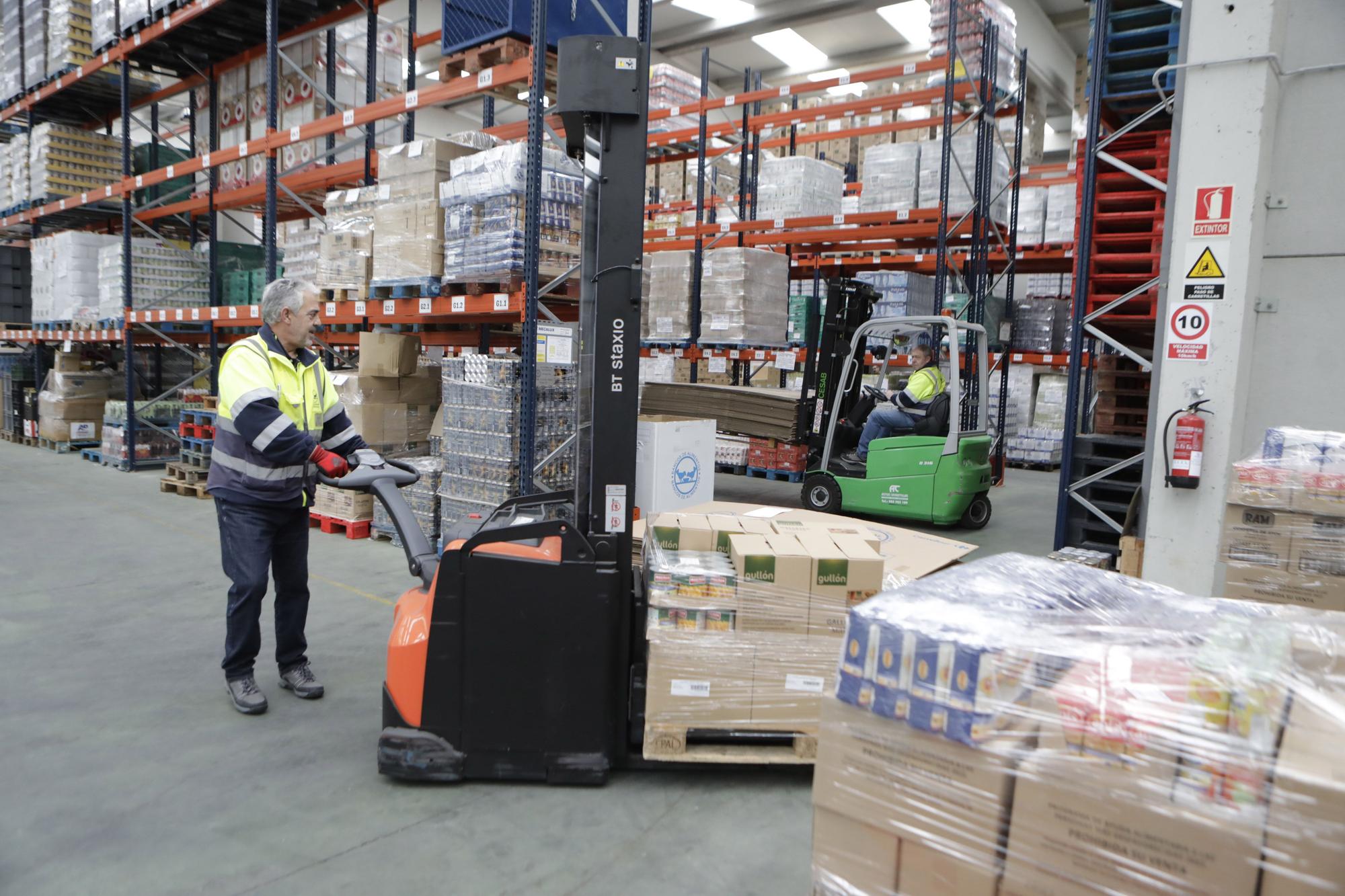 El Banco Alimentos suministra sustento a 18.000 asturianos