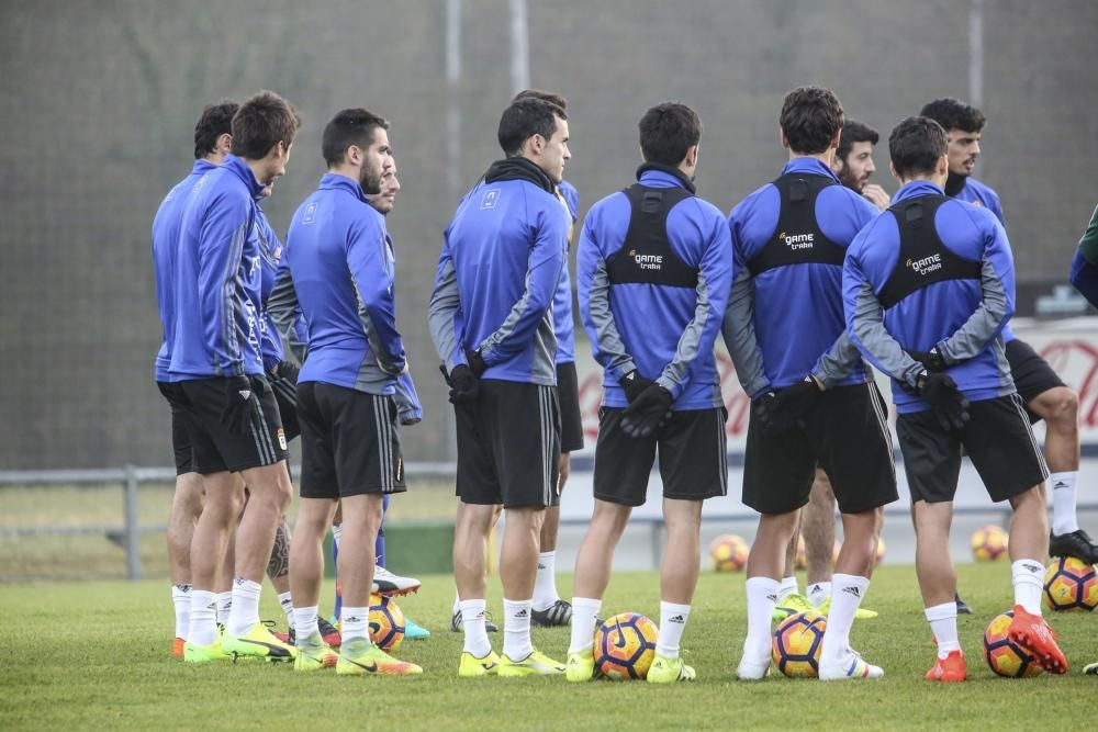 Entrenamiento del Real Oviedo