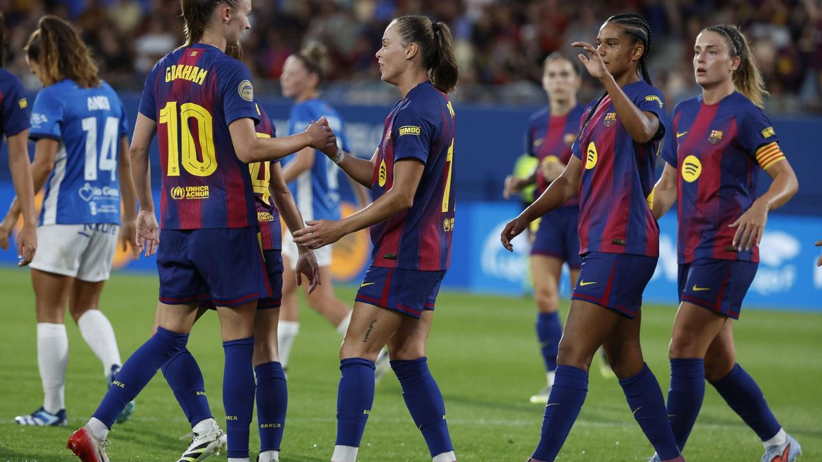 El Barça estrena la temporada con una goleada colectiva (8-0)