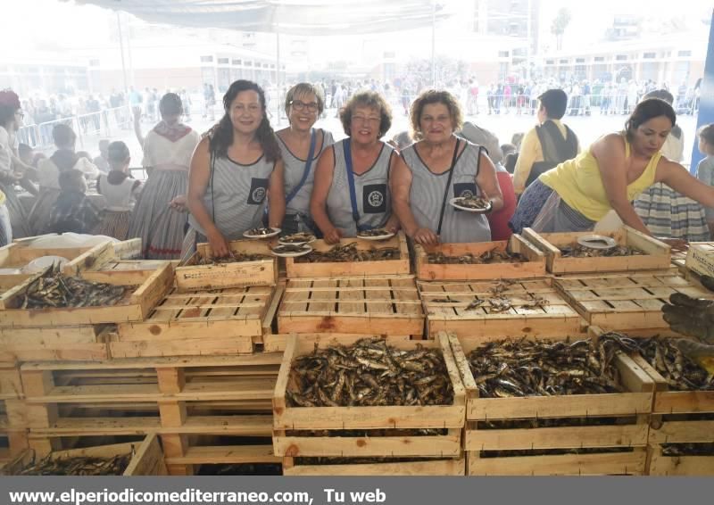 Torrà de la sardina en el Grao