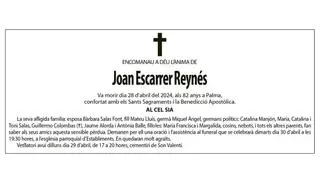 Joan Escarrer Reynés