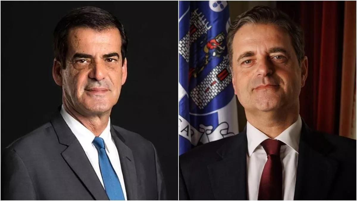 Los alcaldes de Porto, Rui Moreira, y Braga, Ricardo Río.