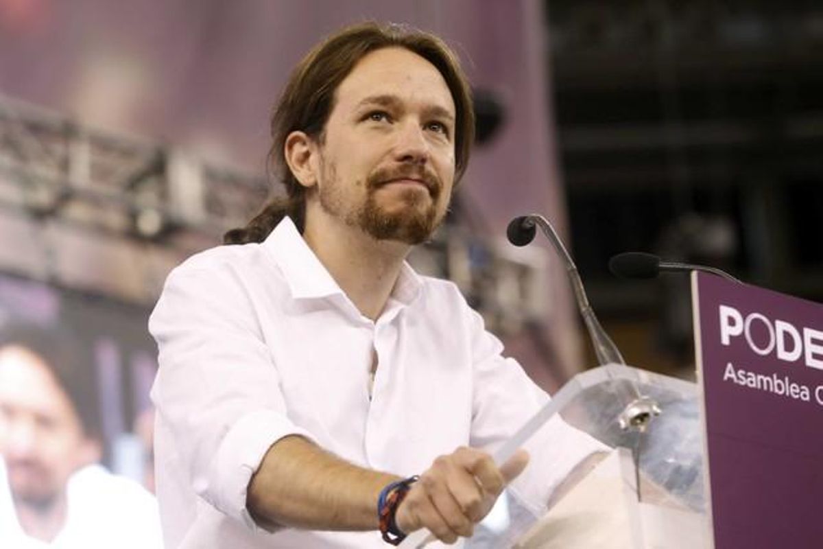 El líder de Podem i eurodiputat Pablo Iglesias. El líder de Podem i eurodiputat Pablo Iglesias.
