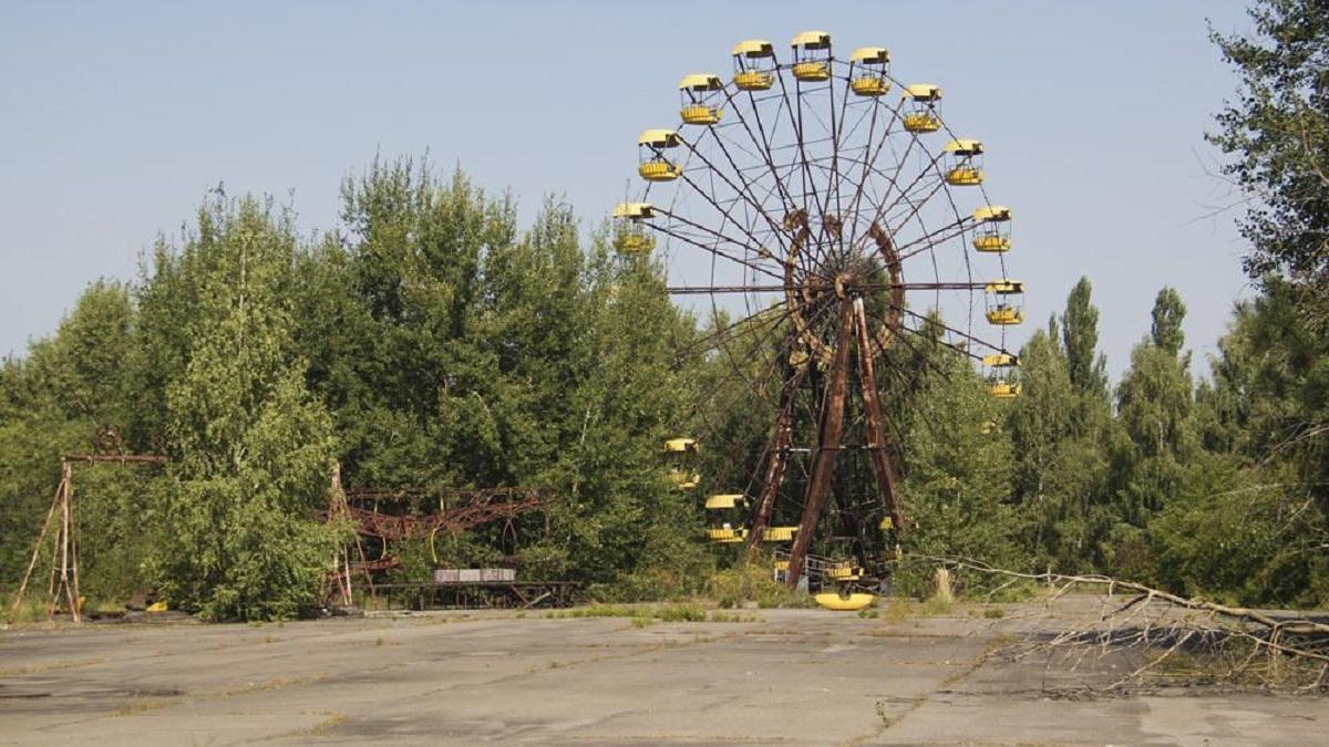 Pripiat, en Ucrania, es una ciudad fantasma abandonada después del desastre nuclear de Chernóbil.