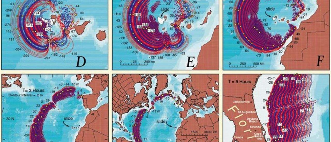 El bulo del tsunami de La Palma que acabaría con EE. UU.