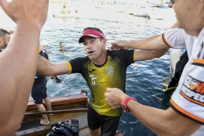 21-09-19 DEPORTES. BAHIA DEL PUERTO. LAS PALMAS DE GRAN CANARIA. Vela latina. Desempate Guanche-Tomás Morales por el título del Campeonato. Fotos: Juan Castro.  | 21/09/2019 | Fotógrafo: Juan Carlos Castro