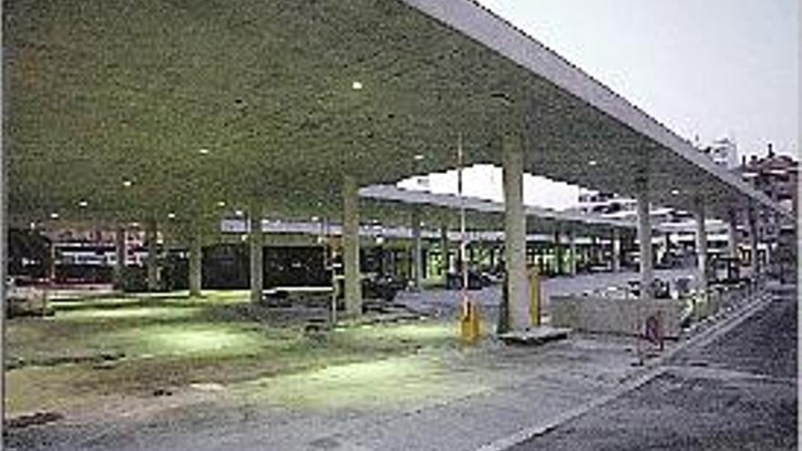 La terminal d&#039;autobusos de Lloret de Mar.