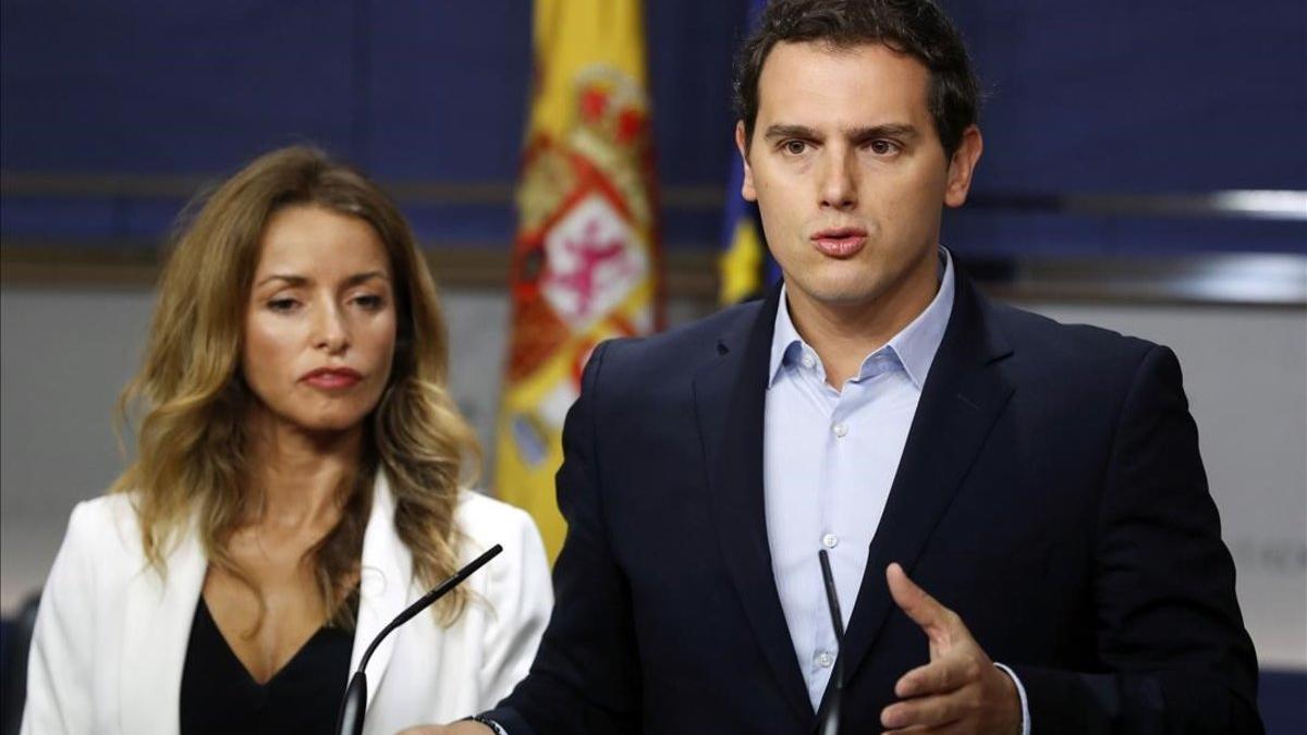 Patricia REyes y Albert Rivera