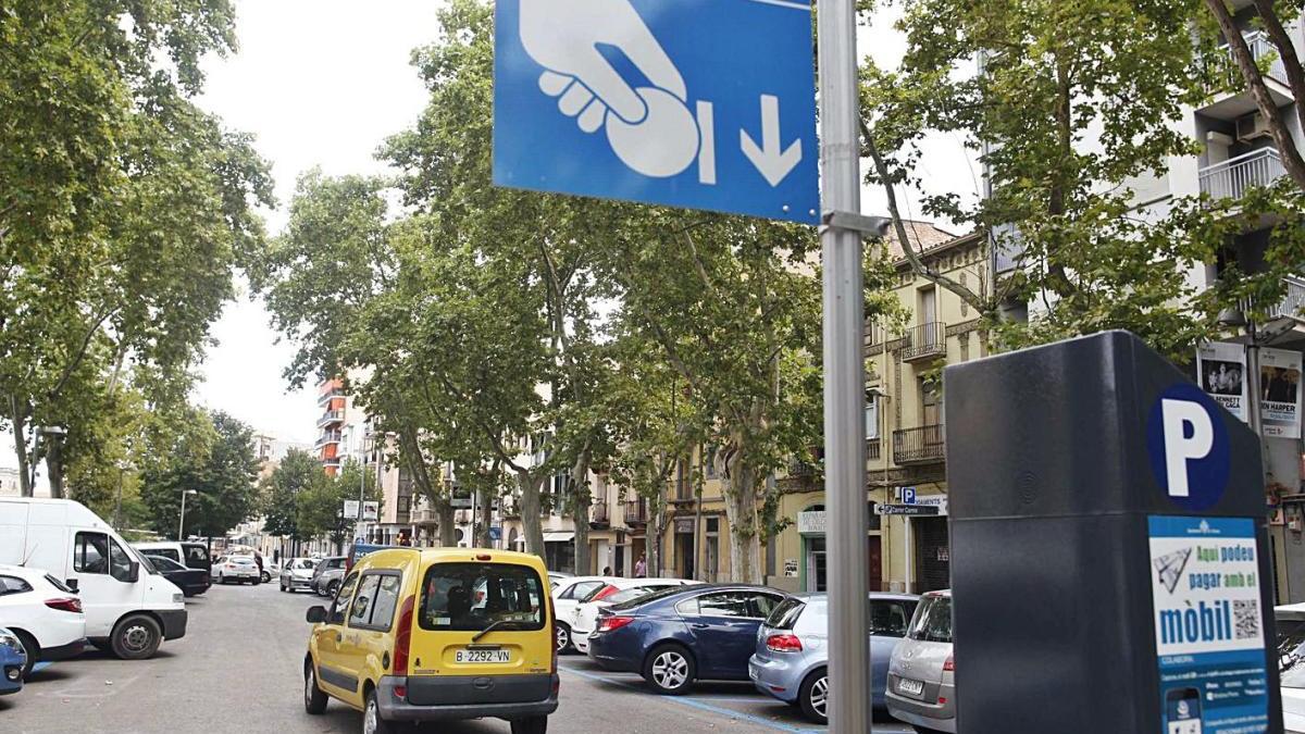 El 43,5% de multes de trànsit a Girona són a les zones blaves