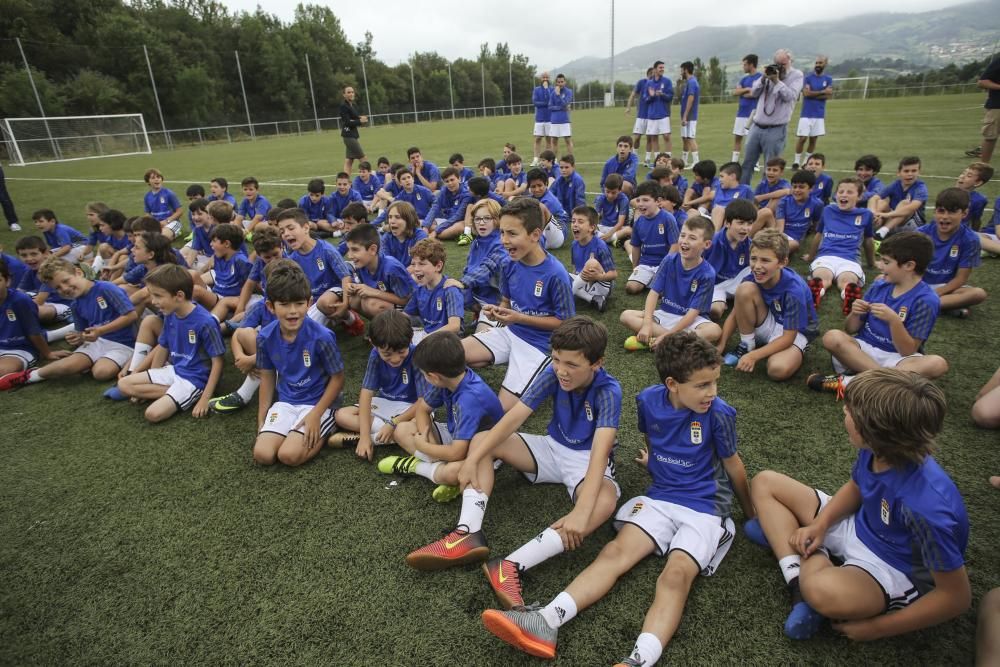 Presentación de Anquela como entrenador del Oviedo