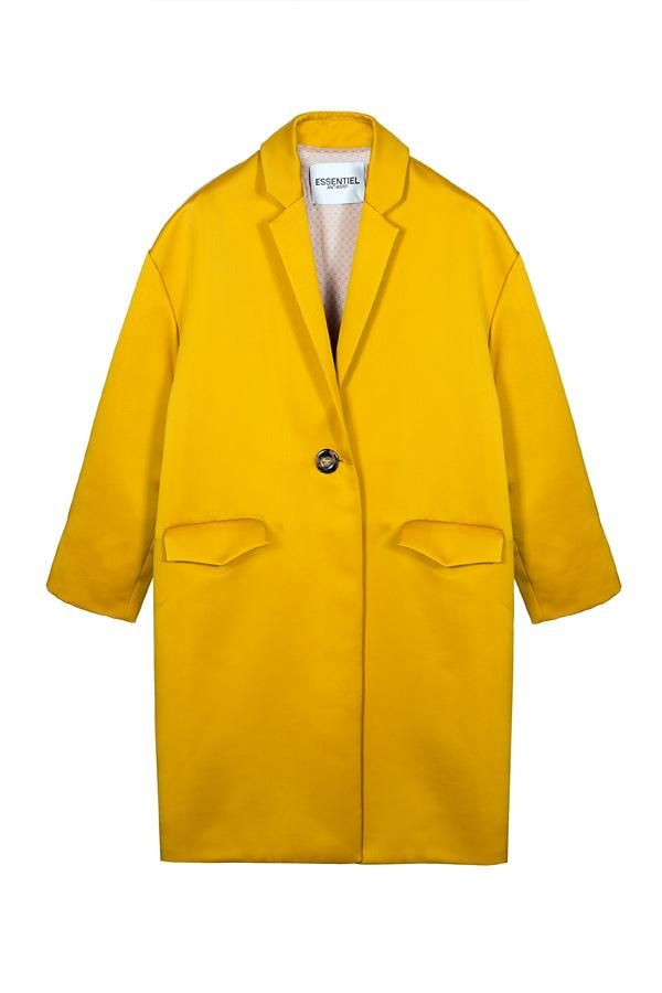Todo al amarillo: Abrigo Essentiel
