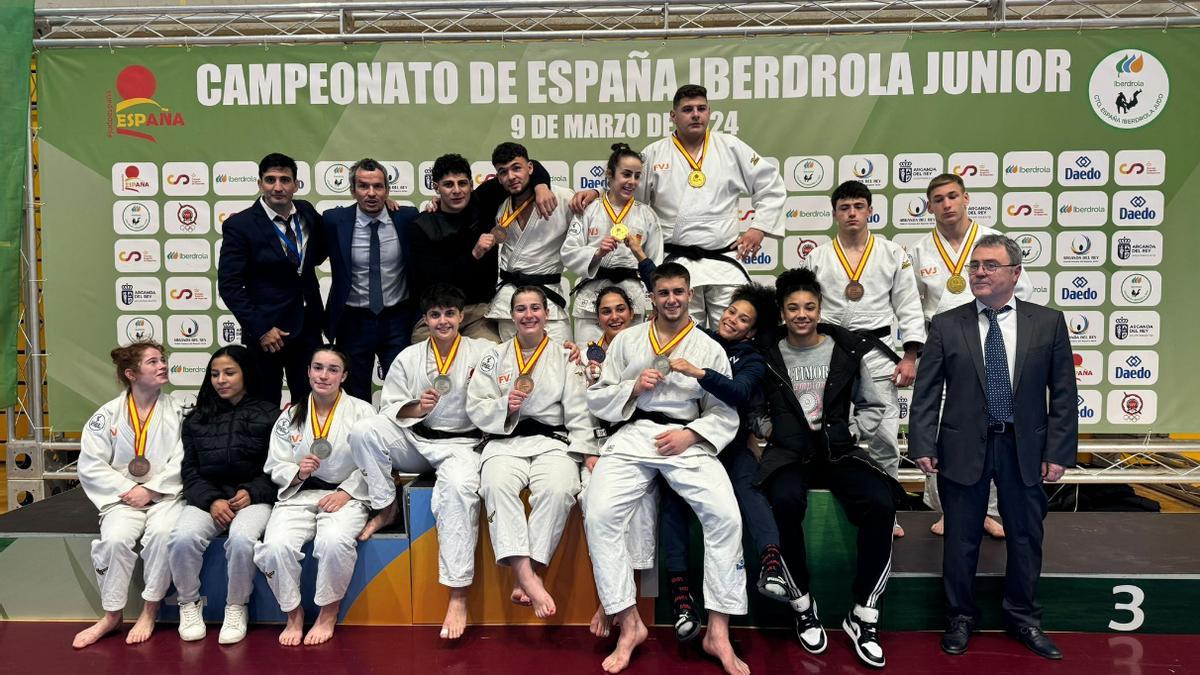 ´La Comunidad Valenciana registró un balance de 3 oros, 3 platas y 5 bronces en el Campeonato de España Júnior de judo.