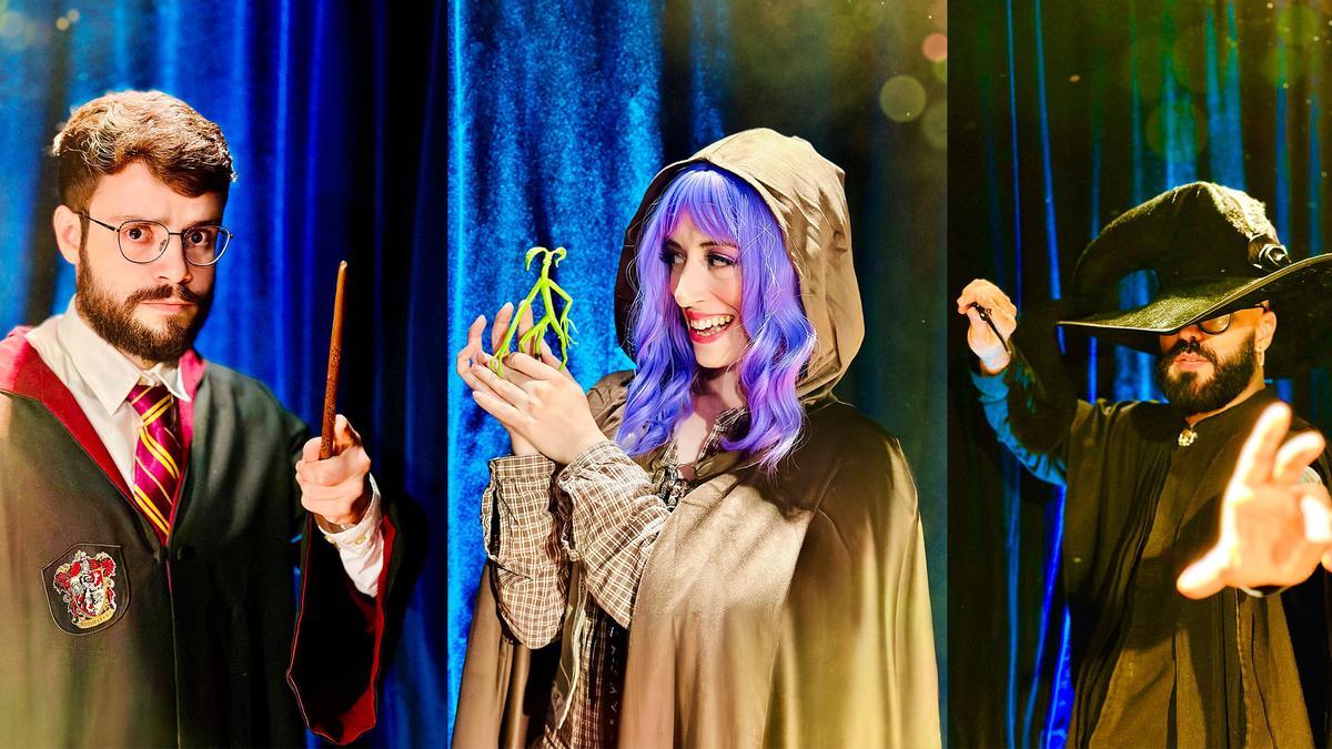 Algunos de los magos que protagonizarán el Harry Potter Book Day The Show 2024.