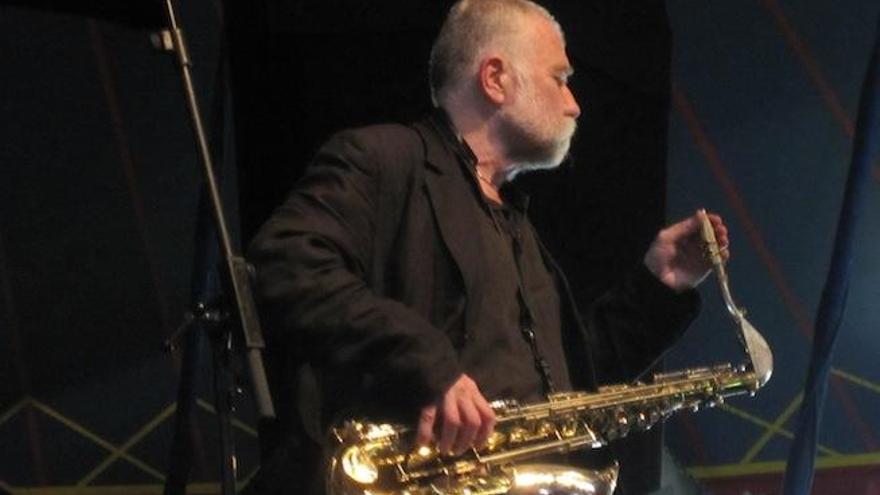 El saxofonista Peter Brötzmann.