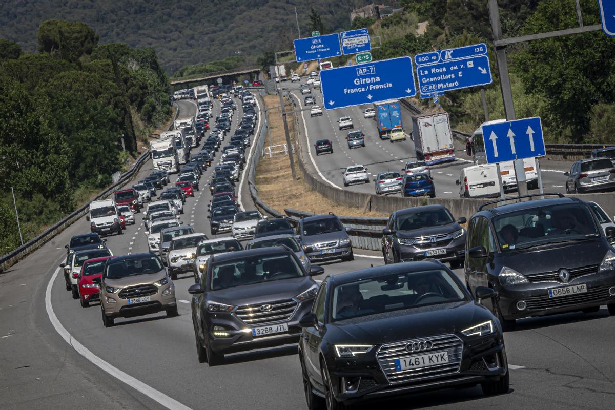 Trágica operación retorno de Sant Joan en la AP-7