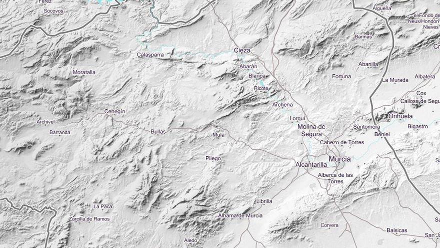 Dos terremotos sacudieron el domingo Aledo y Jumilla