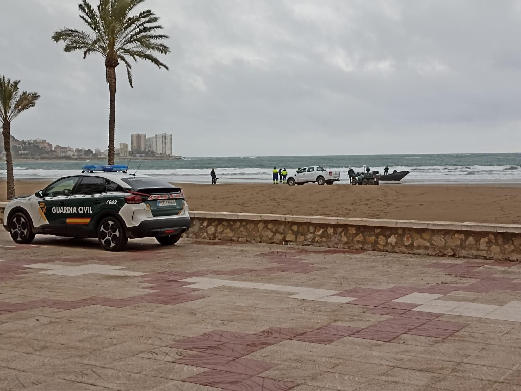 Una 'narcolancha' llega hasta el paseo de Cullera