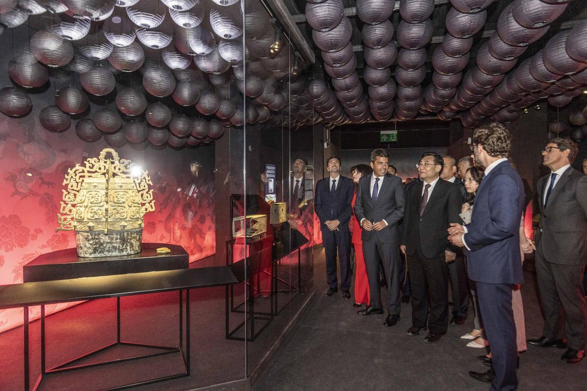 La inauguración de la exposición El legado de las dinastías Qin y Han. Los guerreros de Xian