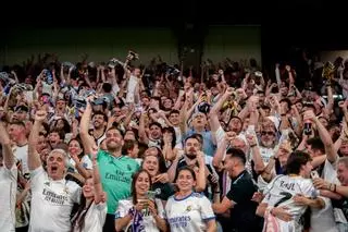 El Real Madrid celebra con su afición la 'Decimoquinta' Copa de Europa